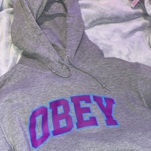 OBEY grey hoodie